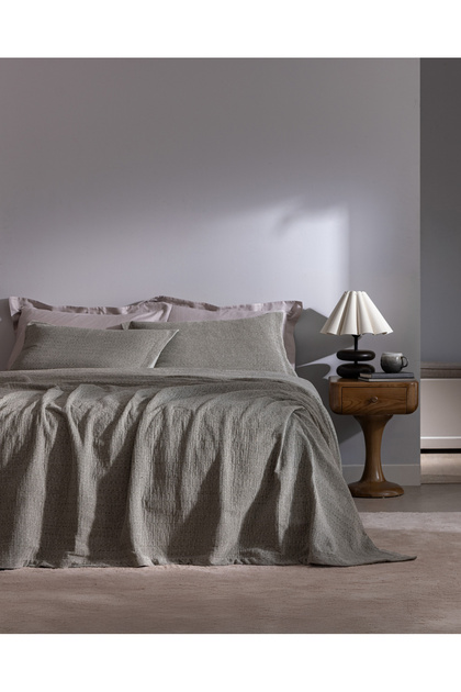 Feolette Double Bedspread - Mint Green