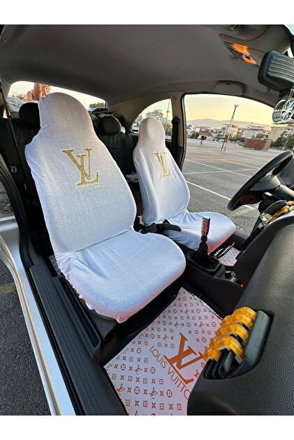 Pro Boss Car ÜNİVERSAL HER ARACA UYUMLU LV BEYAZ SERVİS KILIFI ÖN