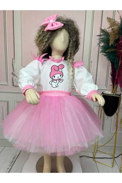 NA ADDESIGN My Melody Dress, Handmade Girls' Party Dress for Special  Occasions, My Melody Baby Dress- Trendyol