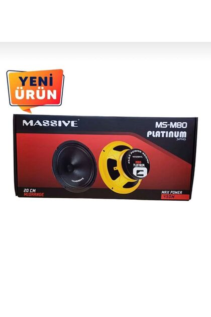 Soundmax SX-M69k 6 x 9 Oval Oto Hoparlör Midrange 600 Watt İki