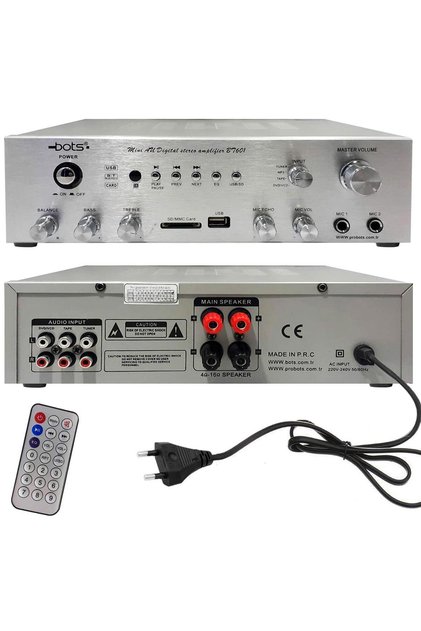 Bt-601 Anfi 80 Watt 220v Stereo Bluetooth Usb Sd