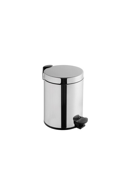 Arkitekta A44012 Yavaş Kapanır Çöp Kovası Parlak Paslanmaz Çelik 4,5 lt