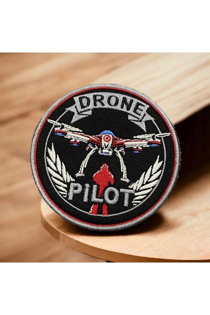 Drone Pilotu Patch Peç Arma 10 Cm