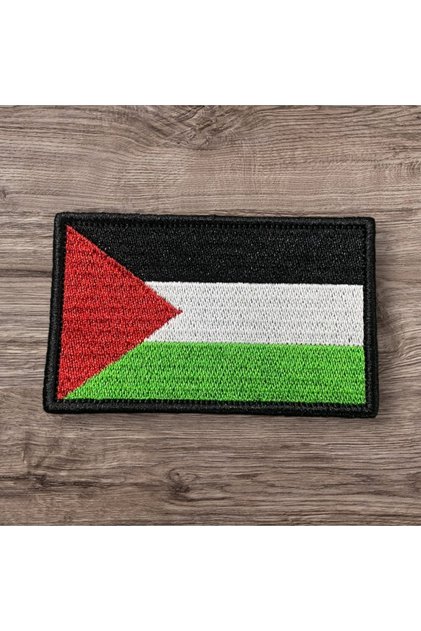 Filistin Bayrağı Patch Peç Arma 8 X 5 Cm