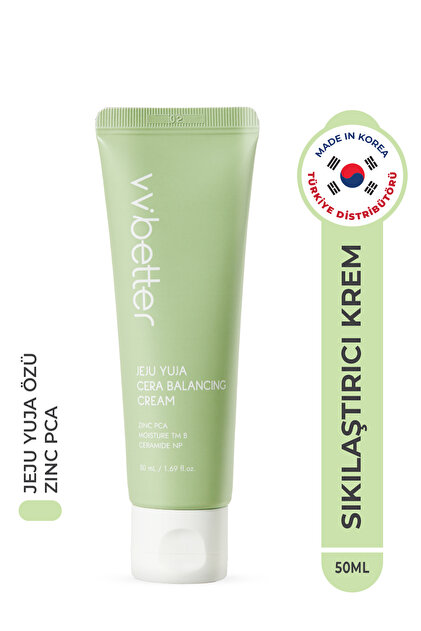 VVBETTER Jeju Yuja Cera Balancing Cream Cilt Dengeleyici