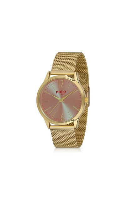 21423 Colorful Glass Mesh Wristwatch