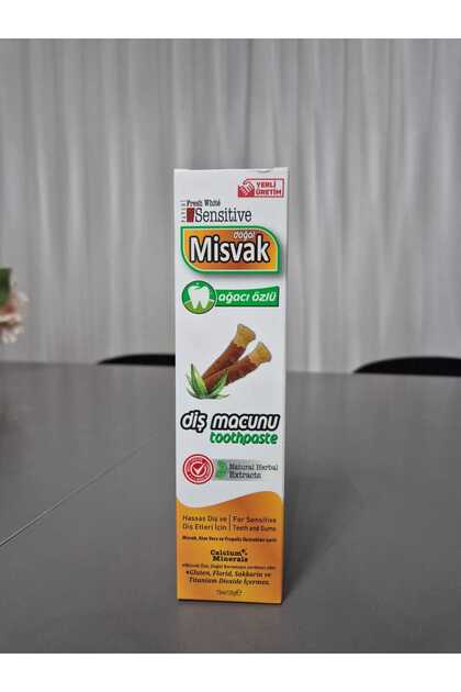 FRESH WHİTE MİSVAK AĞACI ÖZLÜ DİŞ MACUNU 75ML 120GR