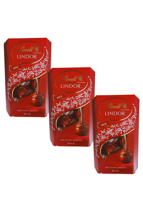 Lindt Lindor Cornet Milk Çikolata 200 gr + Lindor Strawberry