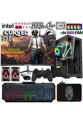 Zeiron Zx50 I5-3470 16gb 240gb+320gb Gt730 23.8 Masaüstü Oyun