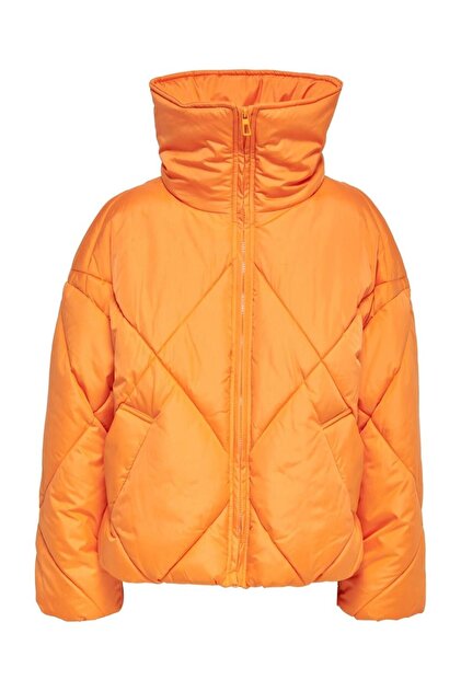 ONLY Damen Steppjacke ONLCOOL – Warme Jacke Mit Reißverschluss & Hohem Kragen, Aus Polyester