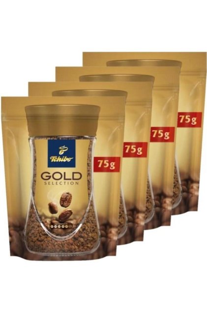 Gold Selection Soluble Coffee Economic Package 75 GrPack of 4