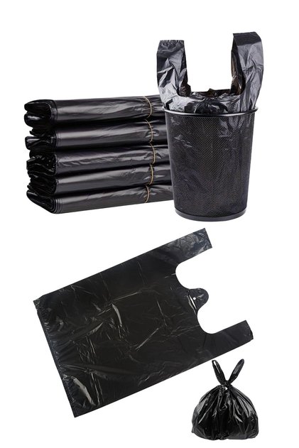 1 Kilogram 30X50 cm Black Large Size Market Manav Monopoly Bag