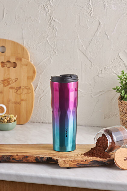 s*w出品 Karaca Joyful Sızdırmaz Çelik Termos 500 ml Pembe - Fiyatı, Yorumları