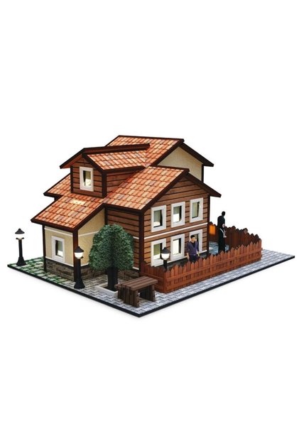 Minyatür Modern Villa 1/24 Ölçek