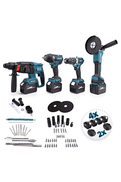 CHELİKBEİ CHELİKBEİ DÖRTLÜ SET MK800(13mm Ç.Mandren+S.Sıkma+Ş