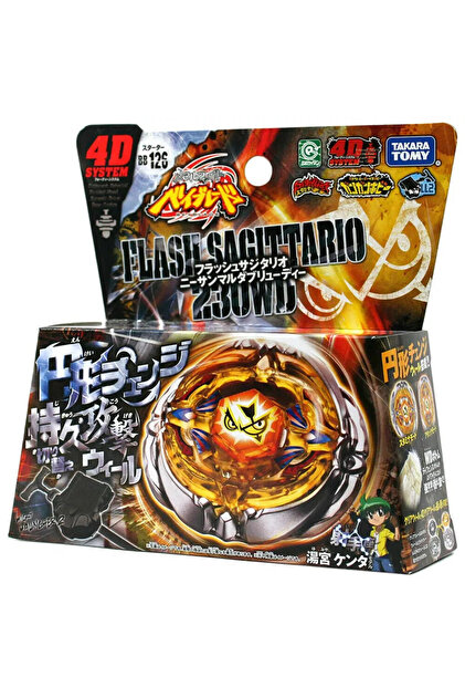 Beyblade Takara Tomy Beyblade Metal Fury 4D System Flash