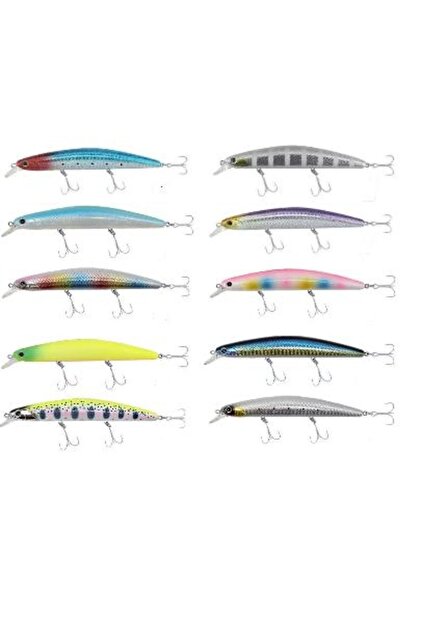 Seabass Minnow Yeni Seri 12,5cm 21 gr Floating Suni Yem