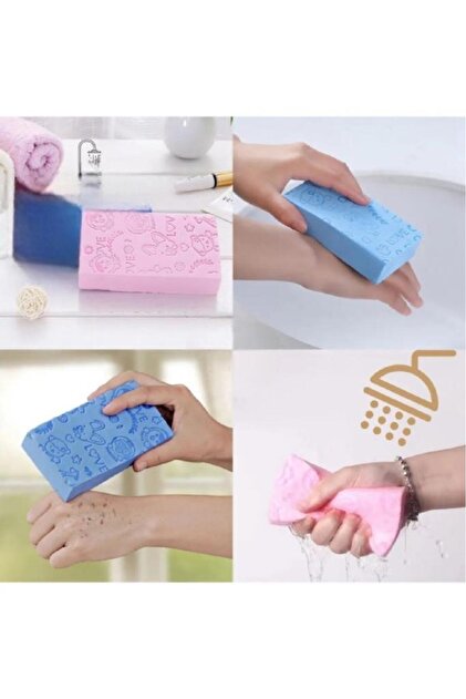 Yayke Vücut Cilt Temizleyici Sünger, Peeling Etkili Asılabilir