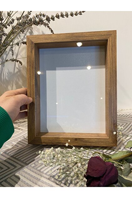 Sevcan sanat atölyesi 20x25x3 Atlantik çam DÜZ anı çerçevesi camlı