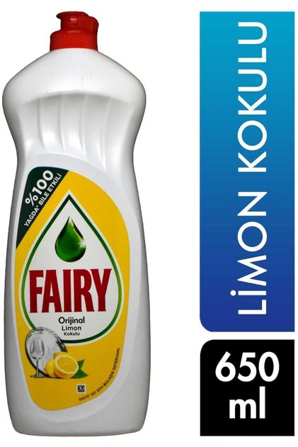 Sıvı Bulaşık Deterjanı 650 Ml Limon 5413149798854