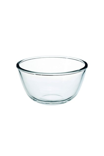 Glass Mixing Bowl 500ML, Transparent Mixing and Serving Bowl