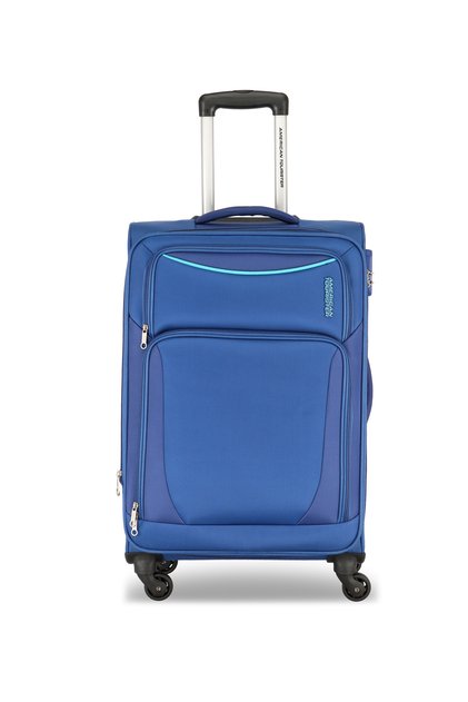 PORTLAND Soft Spinner Trolley Luggage Medium 68cm BLUE
