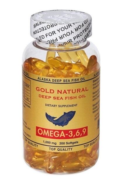 Omega 3-6-9 Fish Oil - 1000 Mg 200 Softgels Us