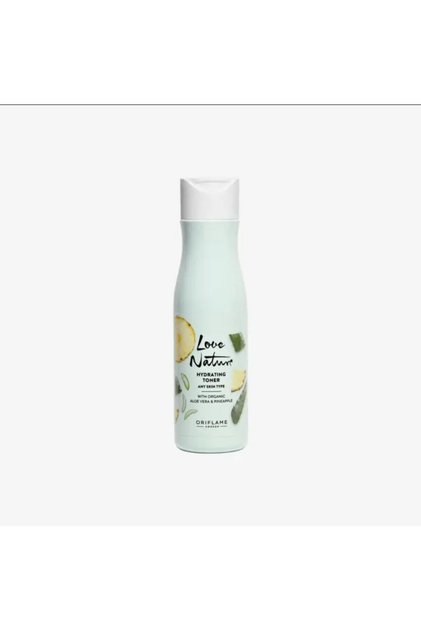 Love Nature Organic Aloe Vera and Pineapple Moisturizing Tonic