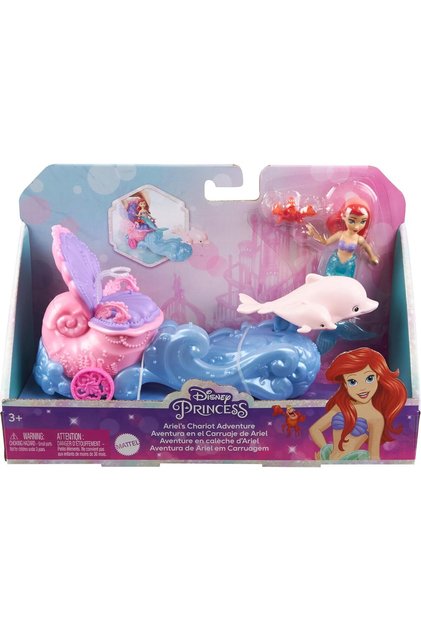 Princess Small Doll - Ariel & Vehicle HLW87