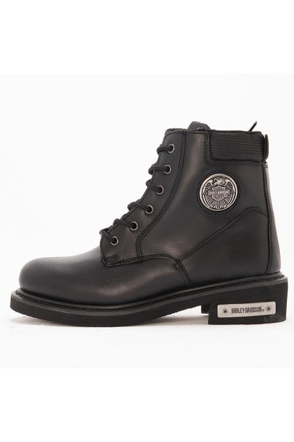 Harley Jim Black Y Leather