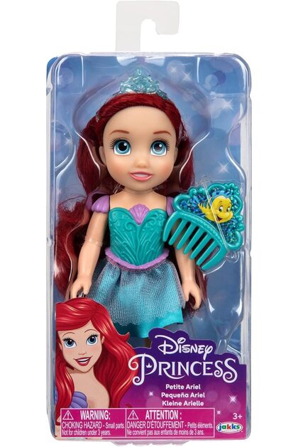Disney Princess Petite Doll with Comb - Ariel 15cm 21871/218704