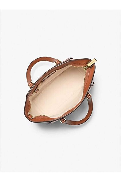 Michael Kors Taryn Small Signature Logo And Leather Convertible