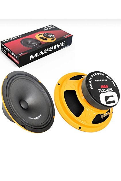 Massive Audio M80px Ultra Pro 20 Cm Midrange Çifti 900w 350rms