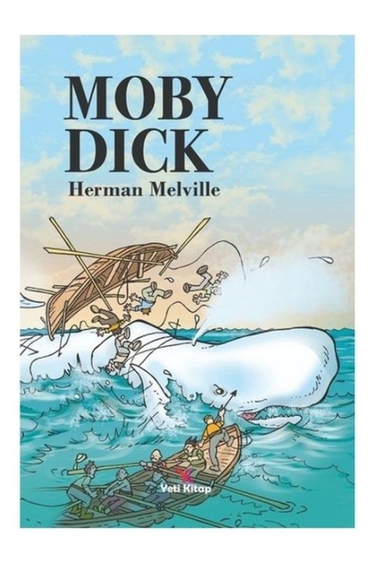 Mobydick Herman Melville Kitabı 136 Sayfa Yeti Kitap