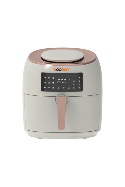 مقلاة هوائية رقمية سعة 7.4 لتر باللون الأبيض