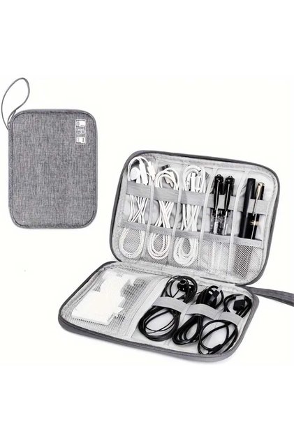 Electronic Device and Cable Organize Portable Travel Bag