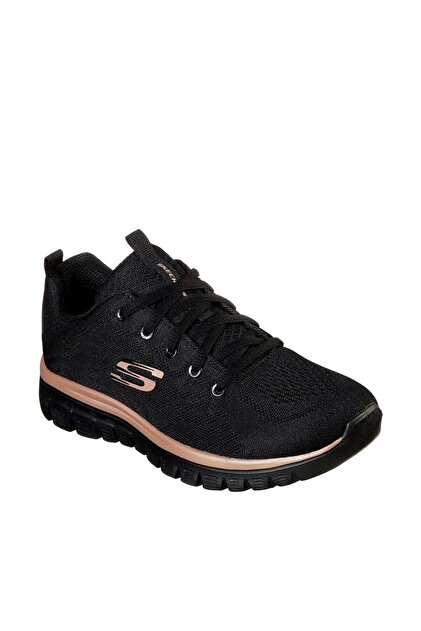 Skechers Kadın Siyah 12615 Bkrg Graceful-get Connected Spor