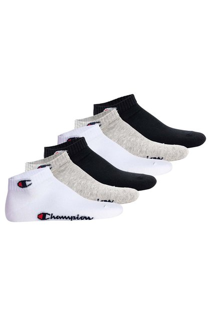 Unisex-Socken, 6er-Pack – Viertelsocken, Basic, Logo