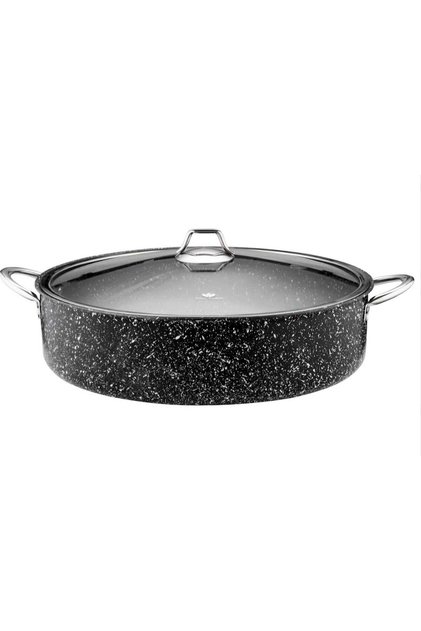 pan-dora granit mega büyük boy tencere 40cm metal kulp