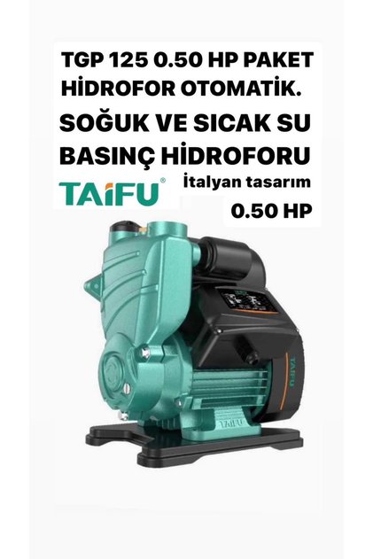 Güneş Enerjisi Basınç Arttırıcı Sıcak Su Hidroforu Pompamat-tgp125