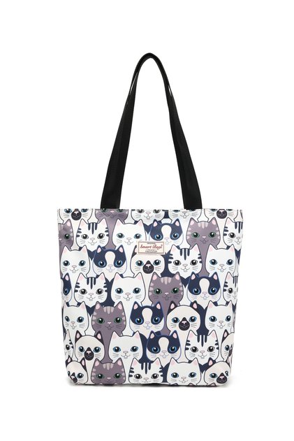 Printed Edition Shoulder Bag with Strap