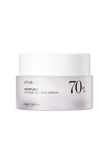 Heartleaf 70% Intense Calming Cream Moisturizing Heart Leaf Extract Cream 50ml