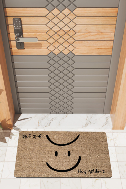 Modern Digital Printingwelcome Bye Bye Smile Outside Door Mat