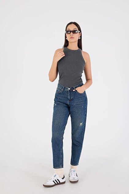 Addax Yüksek Bel Mom Jean Pantolon PN8582-PNE - Fiyatı, Yorumları