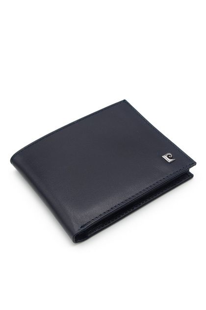 Navy Blue Analin Leather Men's Wallet 2243O15