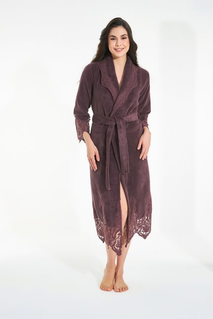 Dantelli Bambu Cotton Triga Bornoz