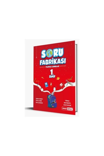 Kırmızı Beyaz Yayınları Kırmızı Beyaz 1. Sınıf Soru Fabrikası