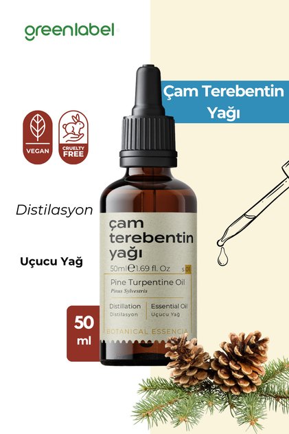 Çam Terebentin Yağı %100 Doğal Ve Saf 50ml