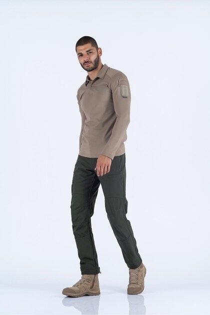 Outdoor Taktik Softshell Kışlık Rüzgar Geçirmez Pantolon - 544