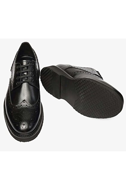 Greyder 64624 MR Deri Oxford Klasik Erkek Ayakkabı SİYAH - Fiyatı